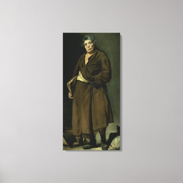 Aesop, 1640 canvastryck (Framsida)