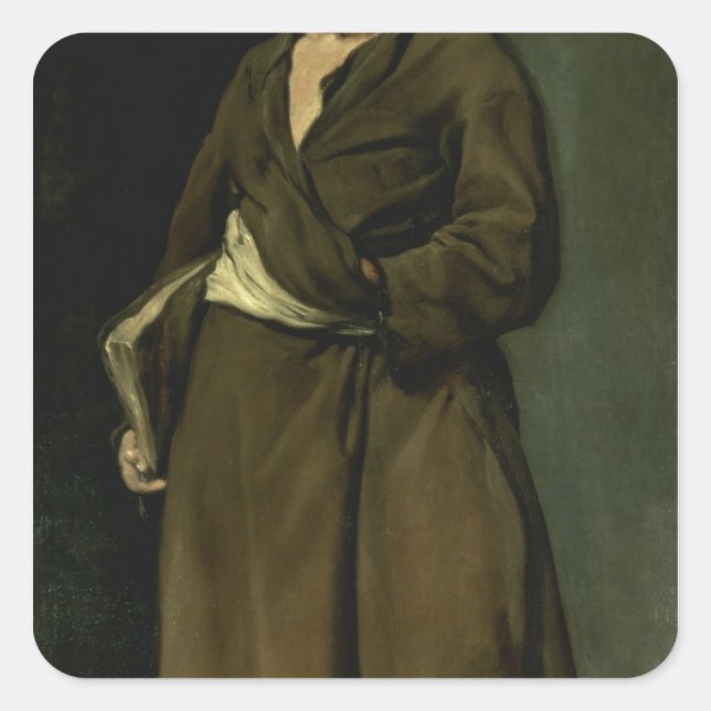 Aesop, 1640 fyrkantigt klistermärke (Framsida)