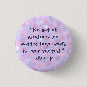 Aesop Kindness-citat Knapp