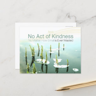 Aesopinspirationsofferten "Kindness" Vykort