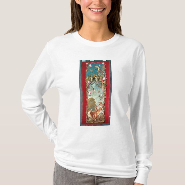 Aesops fabel räven och druvorna t shirt (Framsida)