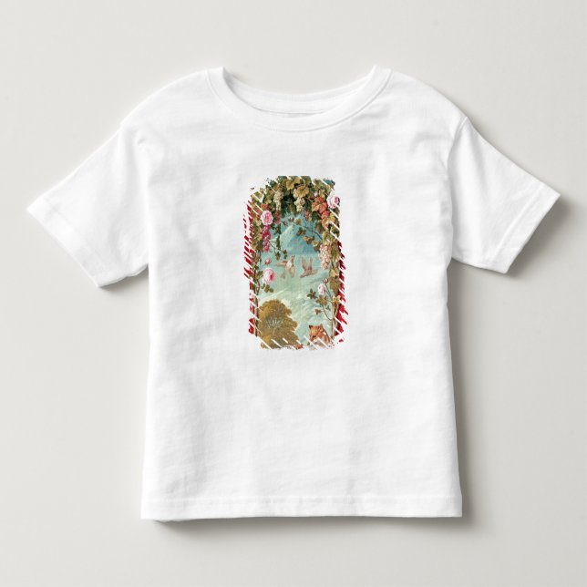 Aesops fabel räven och druvorna tee shirt (Framsida)