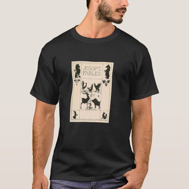 Aesops kablar (1912) t shirt (Framsida)