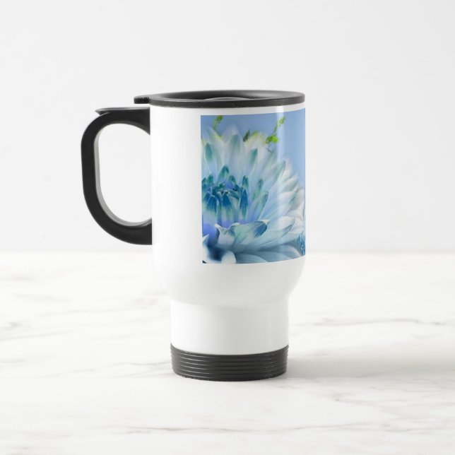 Aestesisk Blommigt Art Mugg (Vänster)