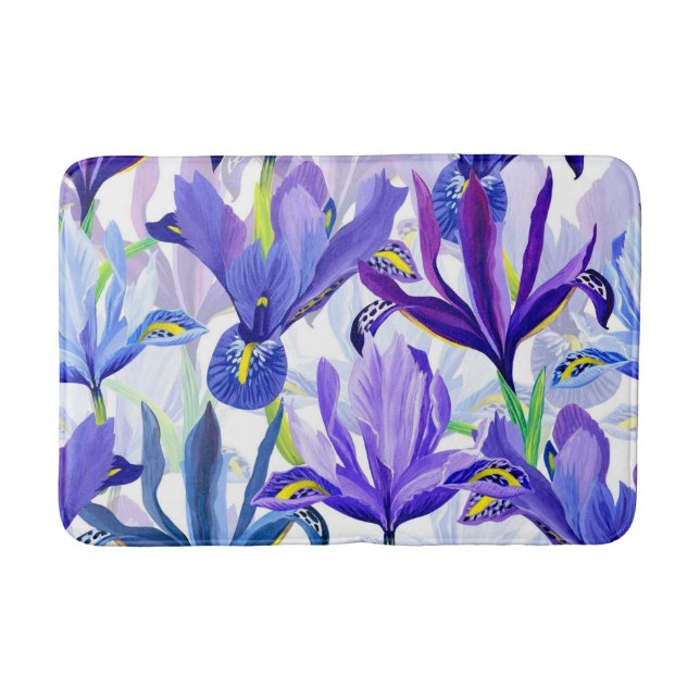 Aestesisk blommigt badrumsmatta (Framsidan)