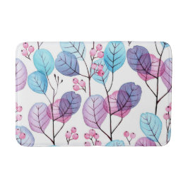 Aestesisk blommigt badrumsmatta