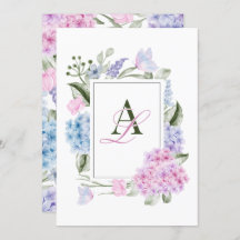 Aestesisk Blommigt hydrangea bröllop