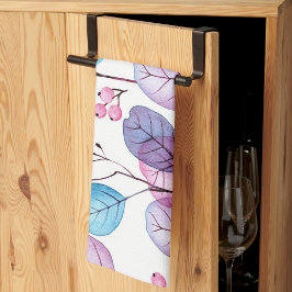 Aestesisk blommigt kökshandduk