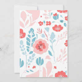 Aestesisk blomskonst inbjudningar