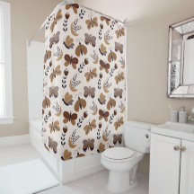 Aestesisk boho-fjärilar med Löv Vår