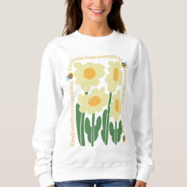 Aestesisk Daisy Kindness Wildblommor Vår Bees T Shirt