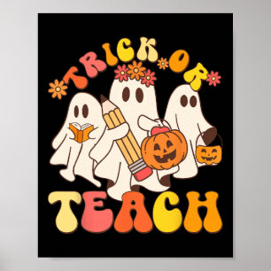 Aestesisk konstnär på Trick eller Teach Ghost Hall Poster