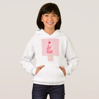 Aestesisk Rosa Ice Cream Hoodie 01 T Shirt