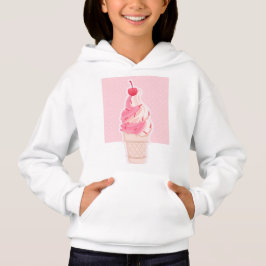 Aestesisk Rosa Ice Cream Hoodie 01 T Shirt