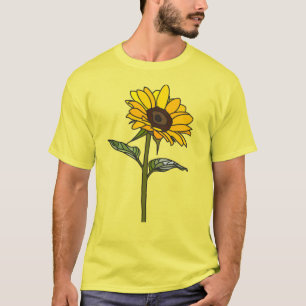 Aestesisk solros t shirt