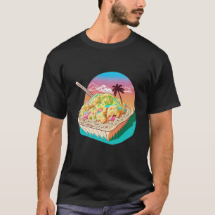 Aestesisk syntethwave Fried Ris med 80-talets este T Shirt