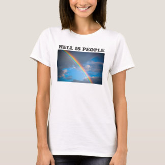 Aestesisk Vintage.. Folk Rainbow Retro T Shirt
