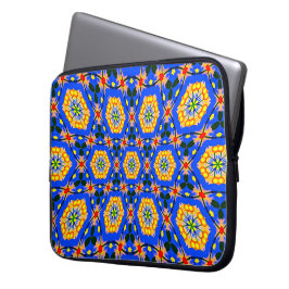 Aestesiskt Blommönster Laptop Fodral