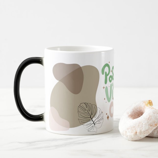 Aestesiskt kaffe Mugg - Snyggt och minimalistisk v (Med munk)