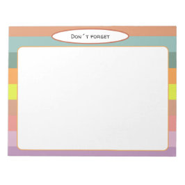 Aestesiskt landskap linjer Anteckningsblock