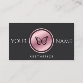 Aestetikk Lägg till ditt namn Ro Guld Butterfly Bl Visitkort