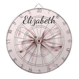 Aestetisk kokett rosa Personlig Namn Darttavla