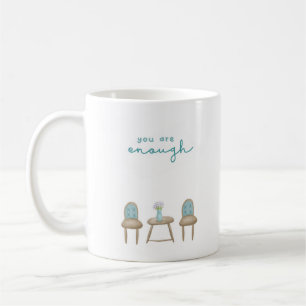 Aestetisk, varsam affektion Mjuk Pastel Romantic Kaffemugg