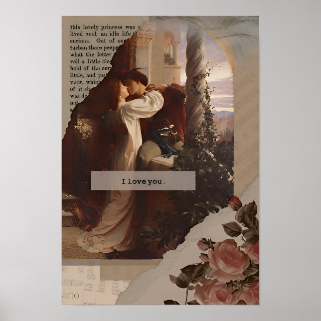 Aestetiska citat, koftekor, konst, hona poster (Framsidan)