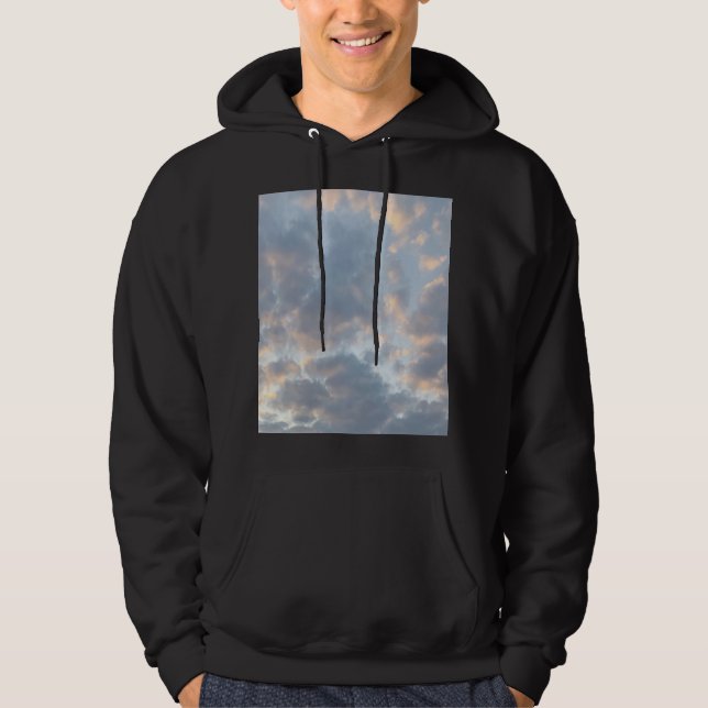Aestetiska moln Kläder Hoodie (Framsida)