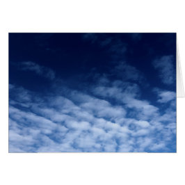Aestetiska molnkort hälsningskort