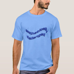 Aestetiskt utmanad tee shirt