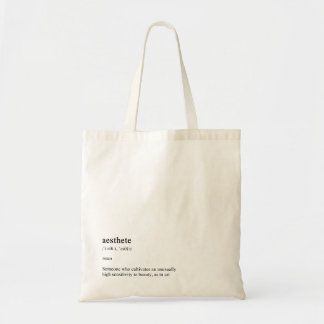 Aesthete Betydelse Tygkasse