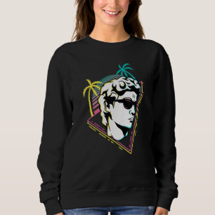 Aesthetic 80s Retro Streetwear Statue of David Vap T Shirt