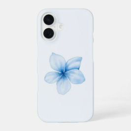 Aesthetic baby blue flower 
