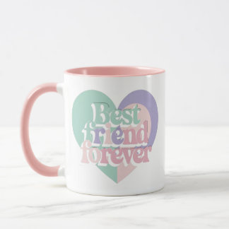 Aesthetic BFF Gift Mugg Cute Vänskap Kopp
