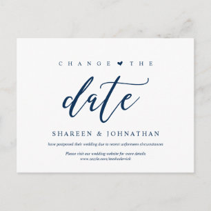 Aesthetic Blue, Byt datum, Party senarelagt Vykort