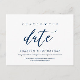 Aesthetic Blue, Byt datum, Party senarelagt Vykort