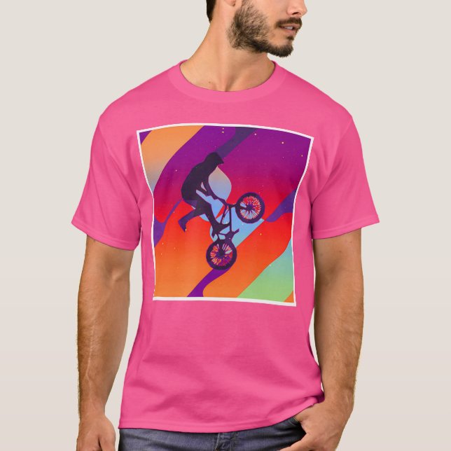 Aesthetic Bmx T Shirt (Framsida)