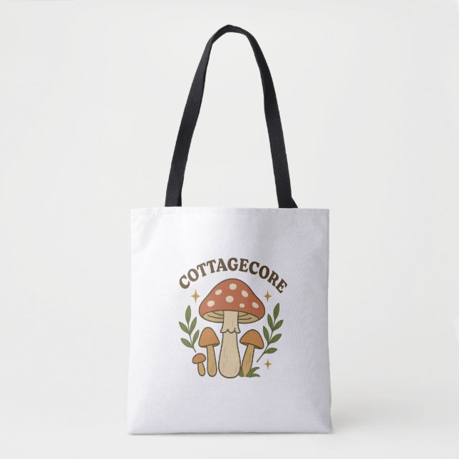 Aesthetic Canvas Tote Tygkasse (Framsida)