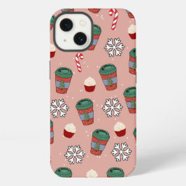 Aesthetic Christmas Mistletoe Coffee