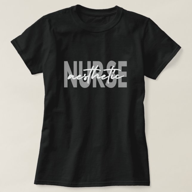 Aesthetic Cosmetic Botox Filler Nurse T Shirt (Design framsida)