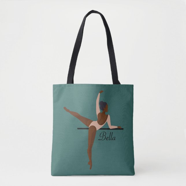 Aesthetic Dancing Ballerina Tygkasse (Framsida)