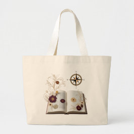 Aesthetic Enchanted Bookworm Jumbo Tote Bag Jumbo Tygkasse