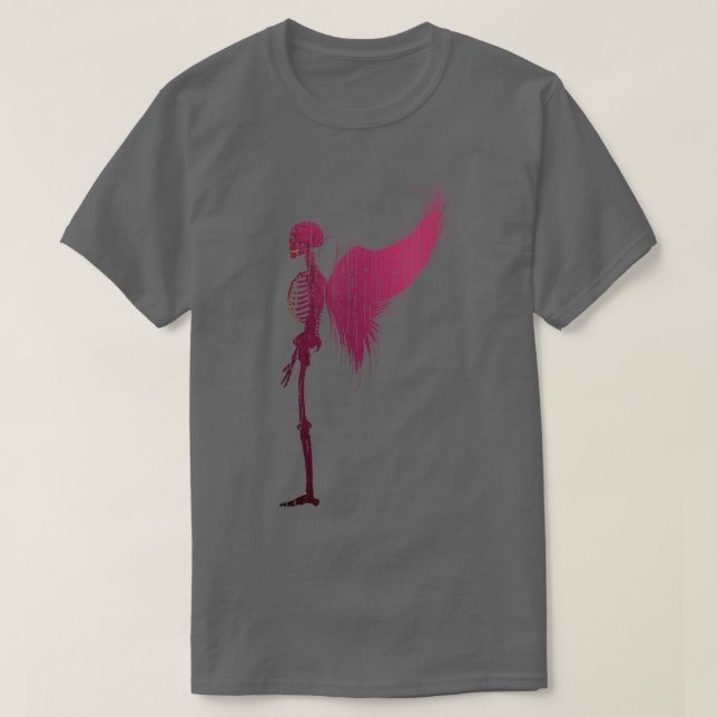 Aesthetic Fairy Skeleton Dark Goth Witchy Goblinco T Shirt (Design framsida)