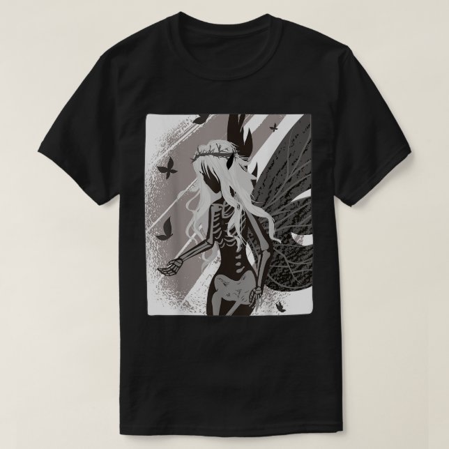 Aesthetic Fairywave Faecore Occult Gothic Fairy Gr T Shirt (Design framsida)