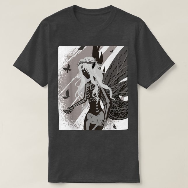 Aesthetic Fairywave Faecore Occult Gothic Fairy Gr T Shirt (Design framsida)