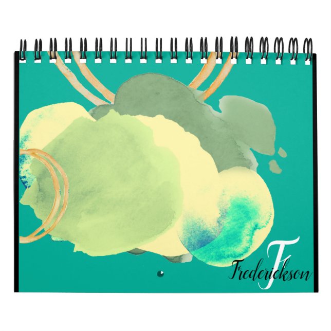 Aesthetic Färg Pallete 2021 Kalender (Omslag)