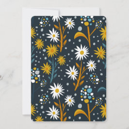 Aesthetic Flowers Inbjudningar