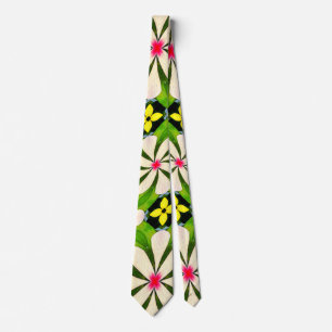 Aesthetic Flowers Mönster Slips
