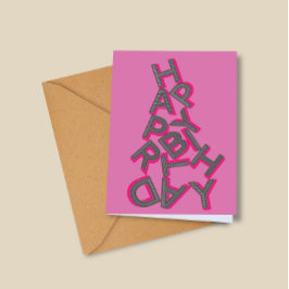Aesthetic Grattis på födelsedagen personalize Gree Helgkort